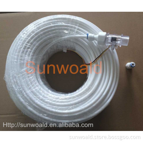 DN15 G1/2" rate 1~30L/min Hall Magnetic plastic home water flow sensor for water heater